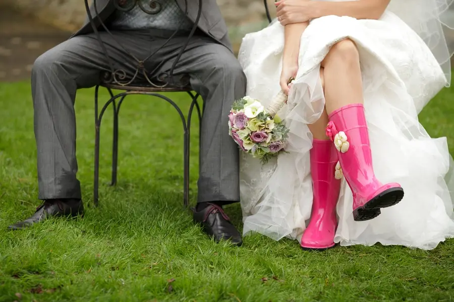 boda con lluvia