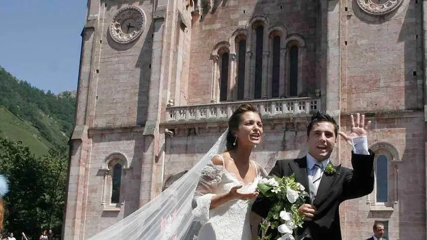 vestido de boda de Paula Echevarría
