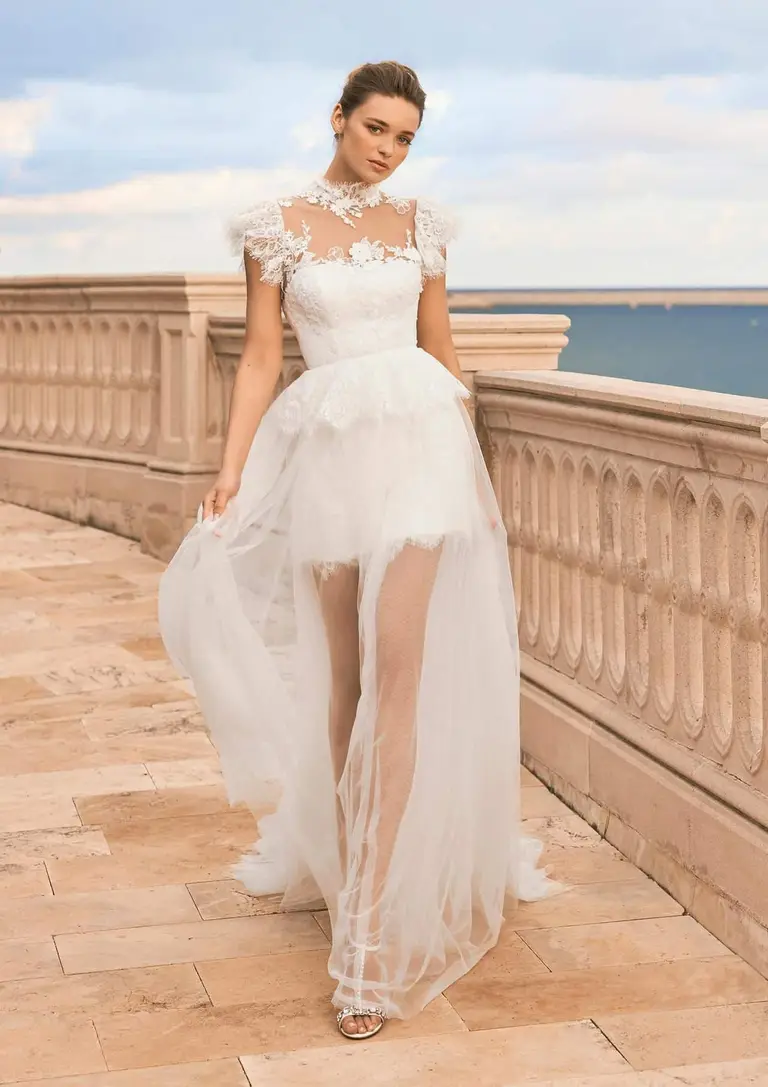 vestidos de novia para bajitas