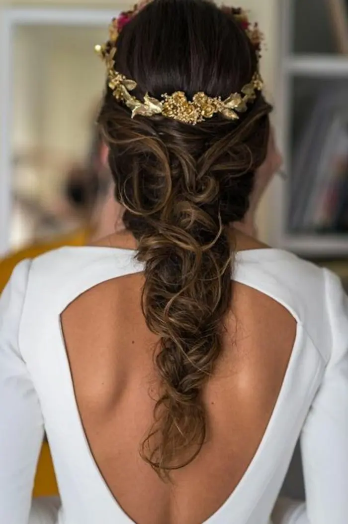 pelo castaño