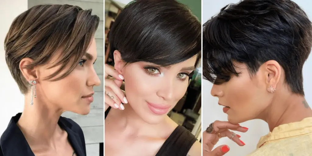 pelo corto de mujer
