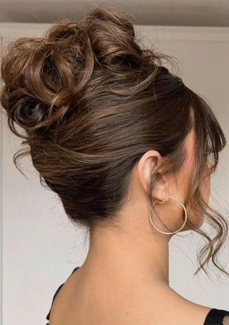 pelo castaño