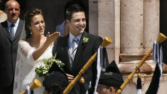 vestido de boda de Paula Echevarría