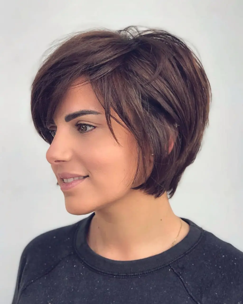 pelo corto de mujer
