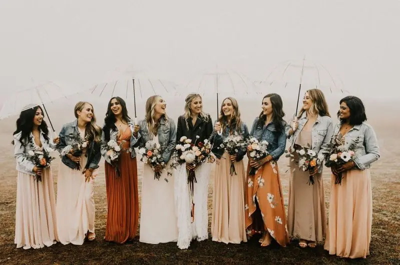 boda con lluvia 