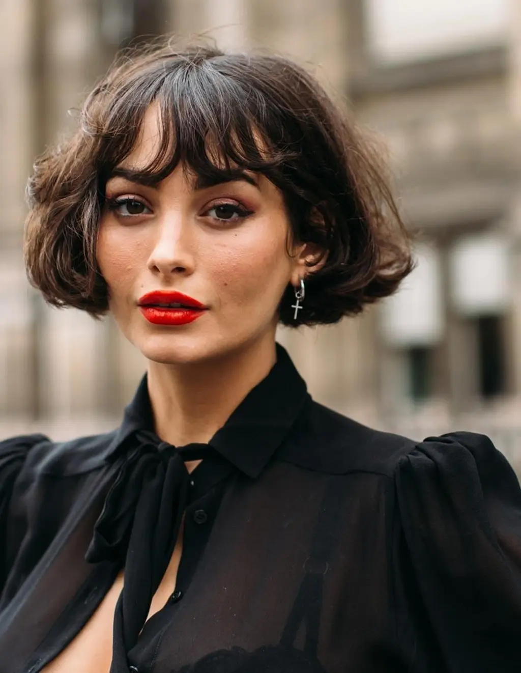 pelo corto de mujer