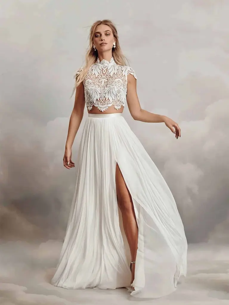 vestidos de novia para bajitas
