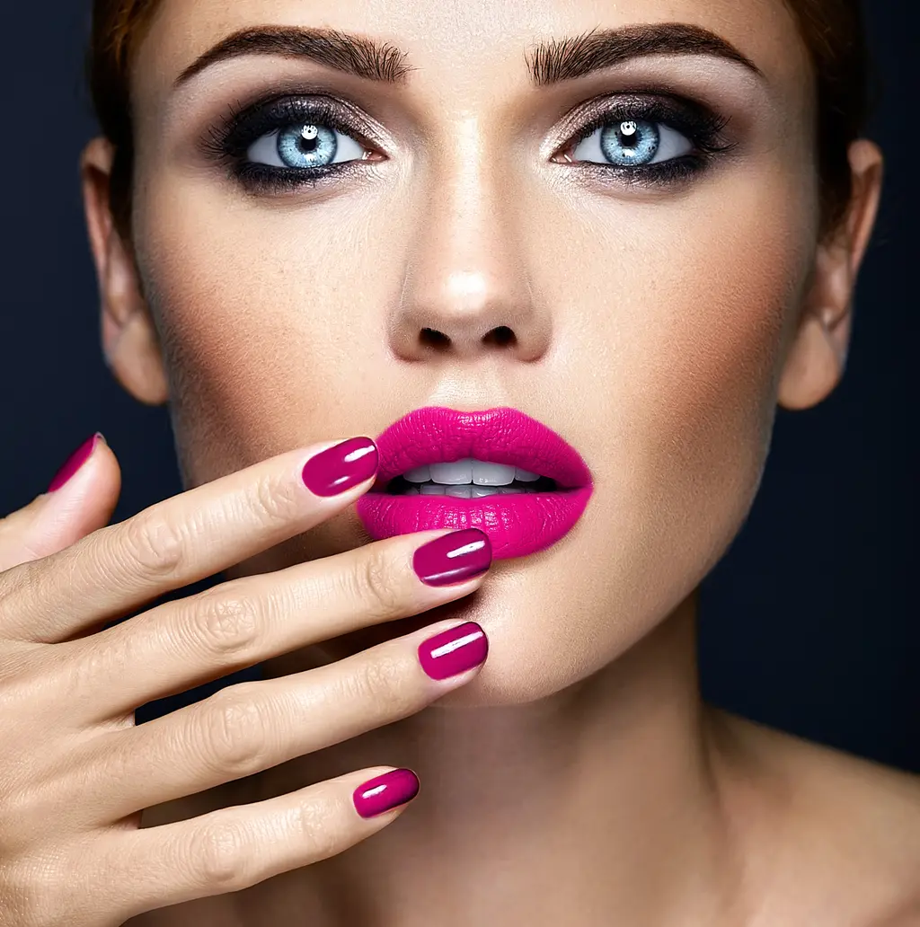 maquillaje para vestido azul 