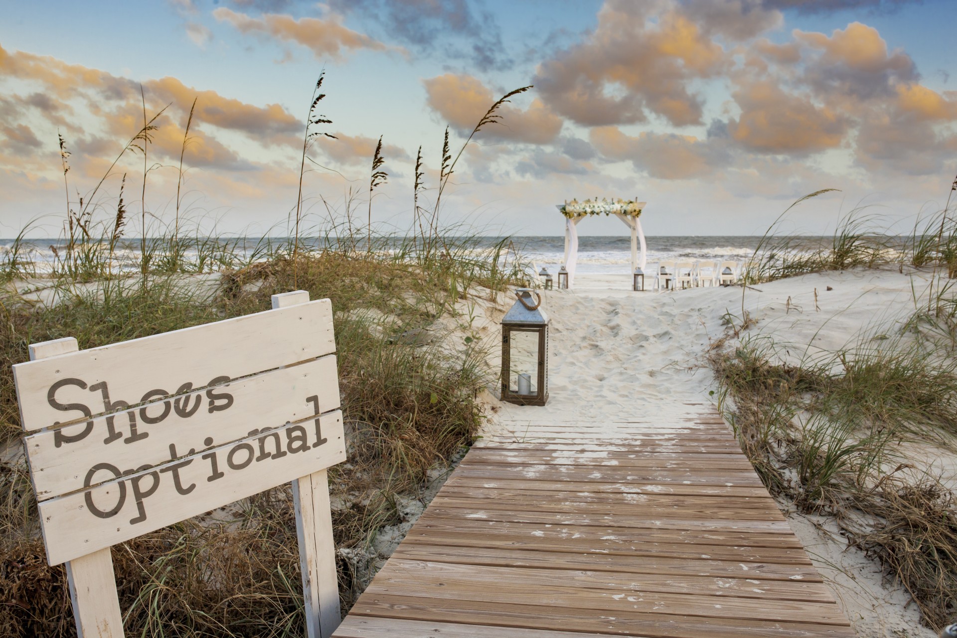 Boda en la playa