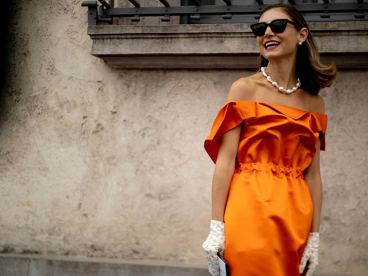 Suministro Jane Austen Masaccio Los 10 mejores vestidos de invitada de boda naranja vistos en Instagram